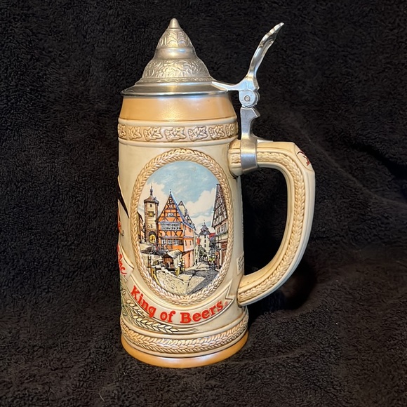 1985 Tomorrow’s Treasures Collectible Anheuser Busch Beer Stein M Series #79562 - Picture 2 of 10
